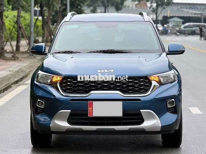 Kia Sonet 2021 màu xanh