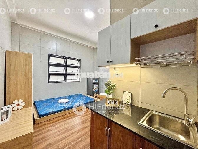 TRỐNG SẴN STUDIO CỬA SỔ THOÁNG_FULL NỘI THẤT_CÓ THANG MÁY_GẦN LUỸ BÁN