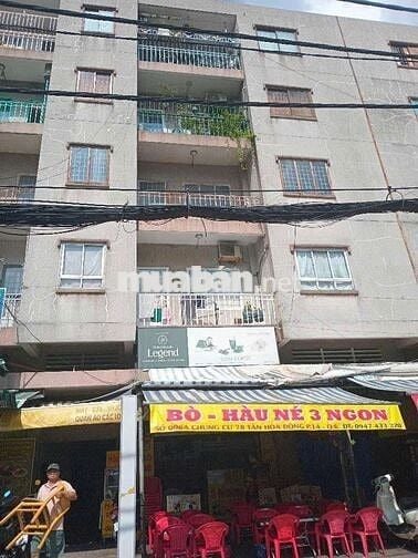 CĂN HỘ TẦNG 4 CC 78 TÂN HÒA ĐÔNG 64M2 SHR CHỈ 1,65 TỶ TL
