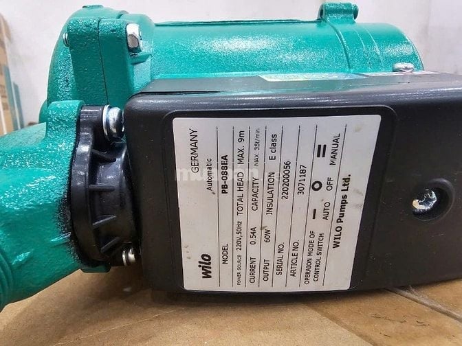 Máy bơm tăng áp điện tử chịu nhiệt Wilo PB-088EA