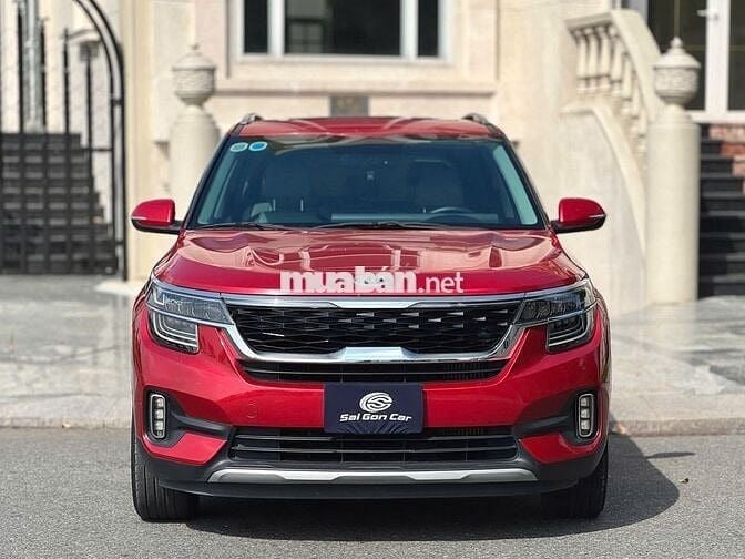 Kia Seltos 2021 Premium Màu đỏ 1 chủ từ đầu