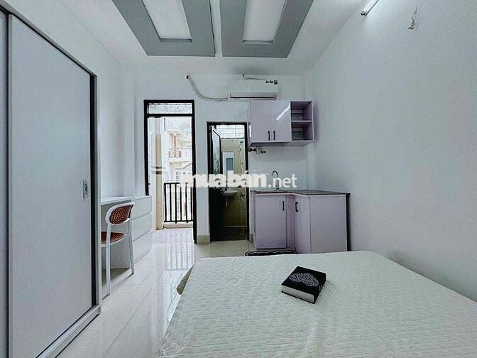 PASS PHÒNG ĐẸP - FULL NỘI THẤT - 40M2 - NGUYỄN VĂN ĐẬU Q.BT - BAN CÔNG
