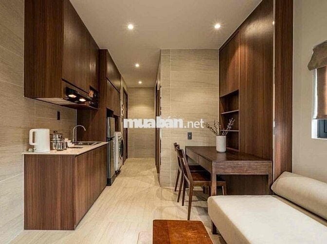 🌹CHO THUÊ CĂN HỘ 1PN FULL_NỘI THẤT GỖ CAO CẤP NGAY TRUNG TÂM QUẬN 3
