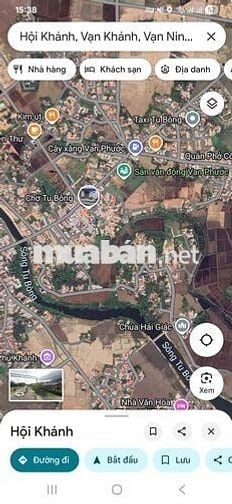 Tôi cần Bán đất Hội Khánh sát chợ Hội Khánh
