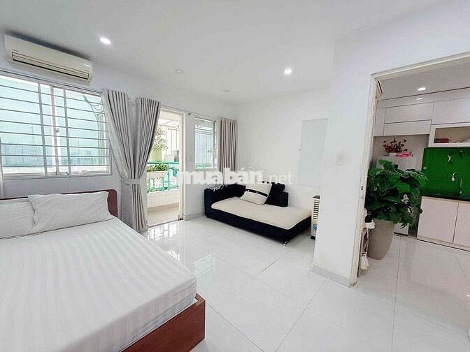 CHUNG CƯ 1 PHÒNG NGỦ BANCONG 55m2 NGAY MẶT TIỀN NGUYỄN TRÃI - QUẬN 1