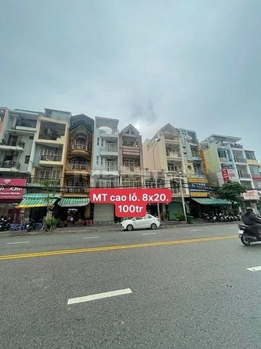CHO THUÊ NHÀ MẶT TIỀN NGAY NGÃ TƯ TẠ QUANG BỮU CAO LỖ 2CĂN ĐÔI 8x20
