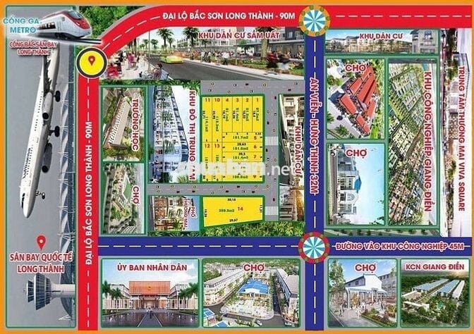 BÁN LÔ ĐẤT THỔ CƯ SỔ HỒNG RIÊNG - LIỀN KỀ KCN GIANG ĐIỀN
