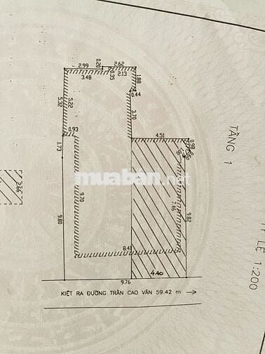 💥 Nhà C4 92m² Kiệt 179 Trần Cao Vân – thông Lê Độ, 50m ra đường chính.