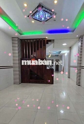 CHO THUÊ NHÀ 5X22(TRỆT+4LẦU+9PN) CÓ THANG TẢI HÀNG MỚI LENG KENG