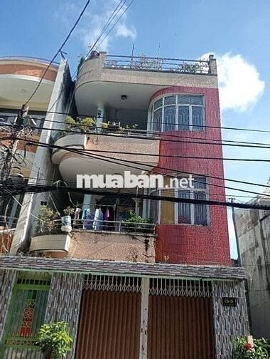 Nhà 3 tầng mặt tiền đường số 2 kdc bình hưng DT 6 x 16m trệt 2 lầu