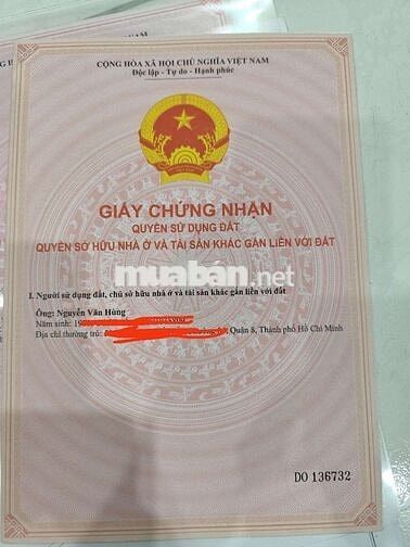 Nền đất vuông vức mặt tiền đường ô bàn cờ quy hoạch thổ cư