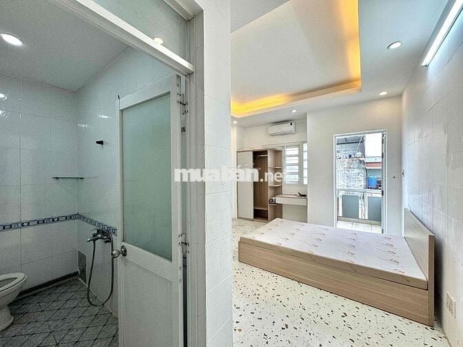 CHO THUÊ CĂN HỘ FULL NỘI THẤT BANCOL TẠI PHẠM VĂN CHIÊU 30m2