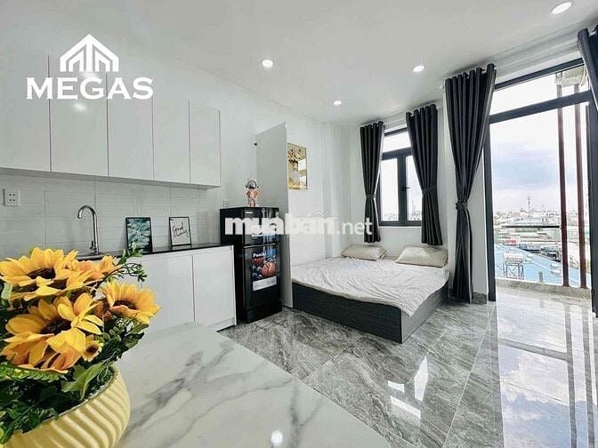 ✨ STUDIO BAN CÔNG FULL NỘI THẤT NGAY EMART PHAN HUY ÍCH ✨