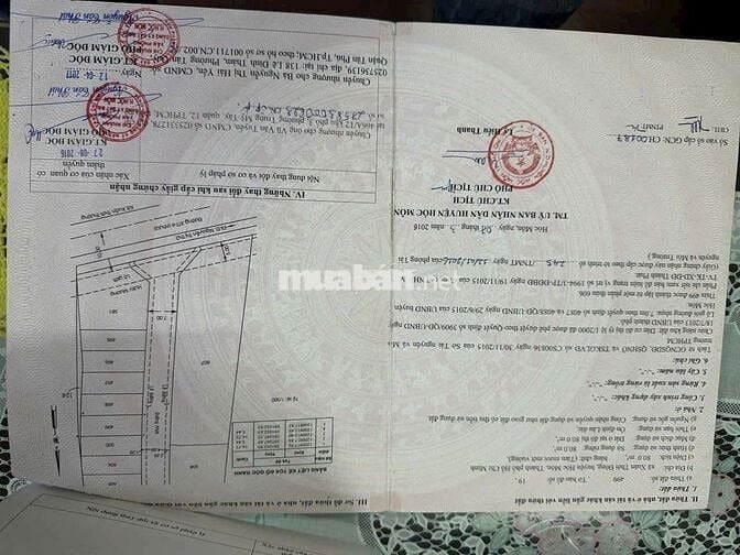 ĐẤT ĐƯỜNG NGUYỄN THỊ THỬ,DT:81m2,SỔ HỒNG RIÊNG, CHỈ 3.6 TỶ