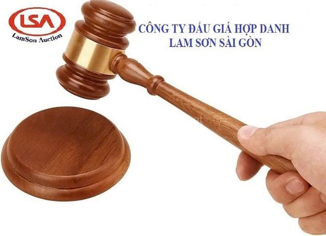Công ty Đấu giá hợp danh Lam Sơn Sài Gòn THÔNG BÁO ĐẤU GIÁ TÀI SẢN