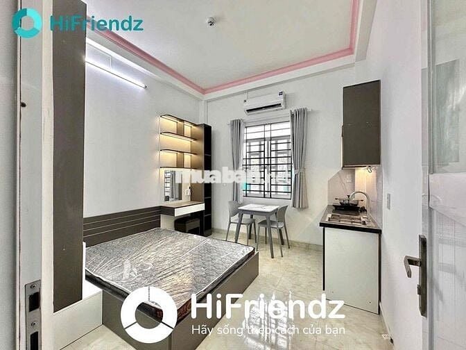 PHÒNG STUDIO FULL NỘI THẤT - CỬA SỔ - GẦN CV GIA ĐỊNH