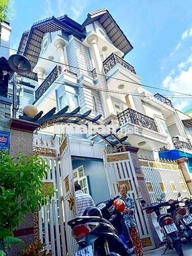 Biệt Thự 4 tầng , HXH , sân oto , Ngang 8m , BHHB , Bình Tân