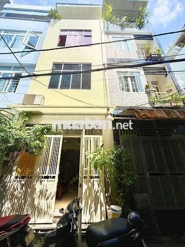 BÁN NHÀ HẺM 4,5M ÔTÔ VÀO TẬN CỬA 4x11 - 4 TẦNG GIÁ 6 TỶ NHỈNH TL