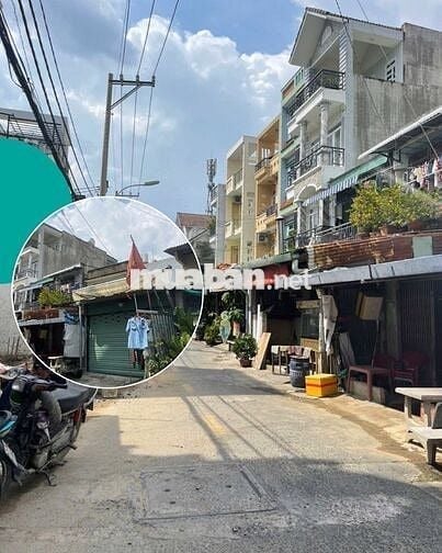 Nhà Cấp 4 Giá Rẻ Mặt Đường Hà Chương P. Trung Mỹ Tây, Q12