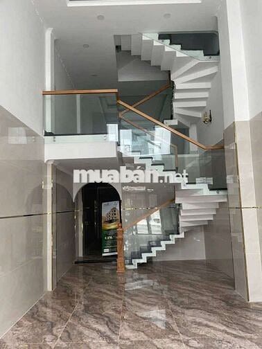 CHO LÀM CHDV, NHÀ ĐẸP MỚI KENG, TRỆT, LỬNG, 3 LẦU, 5PN, 5WC