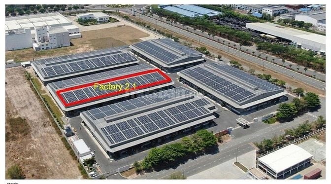 Cho thuê nhà xưởng xây sẵn 2.400 m²,  KCN Nhơn Trạch 3 – Đồng Nai