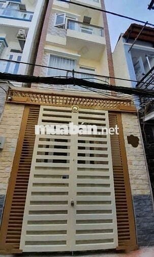 NHÀ 4 TẦNG ĐẸP CƯ XÁ PHÚ LÂM A P12 Q6(3,5m x 10m)