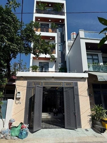 Nhà Phố Thang Máy Mặt Tiền Tân Thới Nhất 06, Quận 12. Đúc 5 Lầu