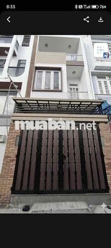 Nhà 3 Pn Ngay Chung Cư Thạnh Lộc Giáp Gò Vấp
