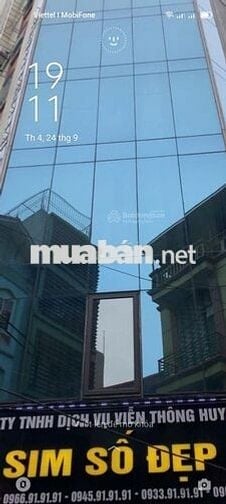 CHÍNH CHỦ CHO THUÊ VĂN PHÒNG TẦNG 8 – 100m² – FULL NỘI THẤT