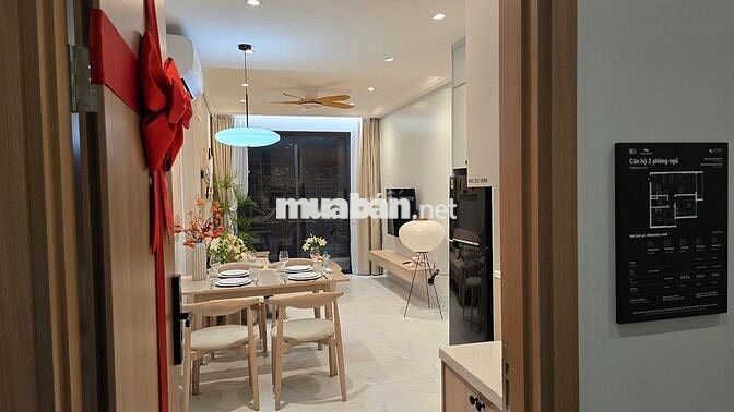 Bán Căn hộ 2PN, cách Aeon Bình Tân 15p, 40m2 1 tỷ 2