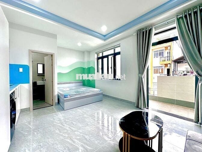 Thuê Studio Ban Công Thang Máy Cao Cấp Bùi Đình Túy Gần Chợ Bà Chiểu