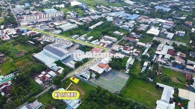 CÔ MỸ GỬI BÁN LÔ ĐẤT 122M2 NỞ HẬU CÁCH THPT TÂN THÔNG HỘI CHỈ 500M