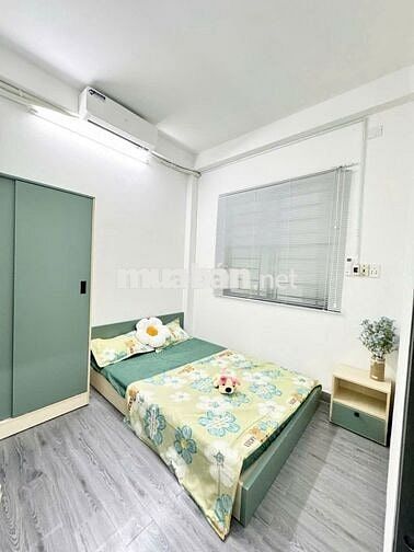 TRỐNG CĂN 2PN 1WC FULL NỘI THẤT, RỘNG THOÁNG TẠI CHU VĂN AN