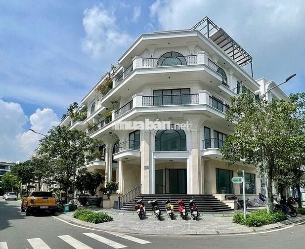 Căn góc 10x20m Hầm 3 Tầng (360m2) ở Vạn Phúc, t. máy hầm xe. Giá 50 tr