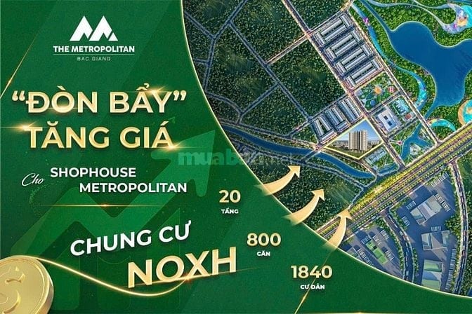 💥 BÁN ĐẤT NỀN CHỈ TỪ 900 TRIỆU (15%) – THE METROPOLITAN BẮC GIANG 💎