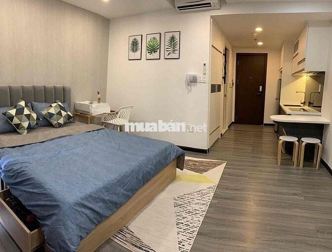 Cho thuê căn studio full nội thất tiện nghi gần sân bay CC Novaland