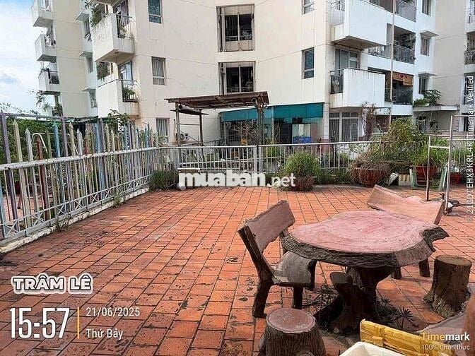 CHO THUÊ GẤP CĂN HỘ VĨNH TƯỜNG , 95m2 , có sân vườn tầng 1 , 7 triệu