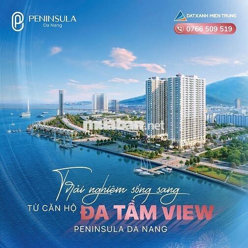Căn 2PN Peninsula tầng trung, view sông Hàn, giá tốt, nhanh tay!