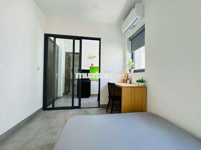CĂN 1PN 1WC CỬA SỔ TRỜI THOÁNG MÁT, FULL NỘI THẤT GẦN NGÃ TƯ HÀNG XANH