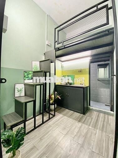 Phòng mới xây, gác cao 2m ngay nguyễn văn khối