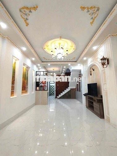 Nhà Trệt Lầu 2pn 2 máy lạnh Rạch Ông Dựa