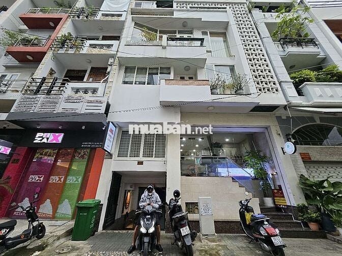 BÁN GẤP TÒA NHÀ VP HẦM 5 LẦU ĐC: 8 HOA SỮA, P7, PN GIÁ 43 TỶ DT: 8×18M