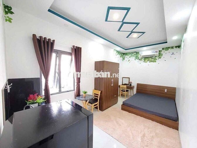 Cho thuê căn hộ Studio Rộng Cửa sổ thoáng Q4 gần cầu Kênh Tẻ