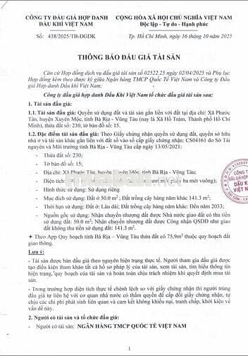 BĐS Xã Phước Tân, huyện Xuyên Mộc, tỉnh BR-VT (Xã Hồ Tràm, TP.HCM)