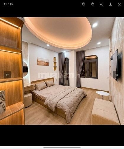 Bán nhà 3 tầng mới đẹp hẻm Cô Giang Q1 diện tích 3,5x9m chỉ 7,4 tỷ.