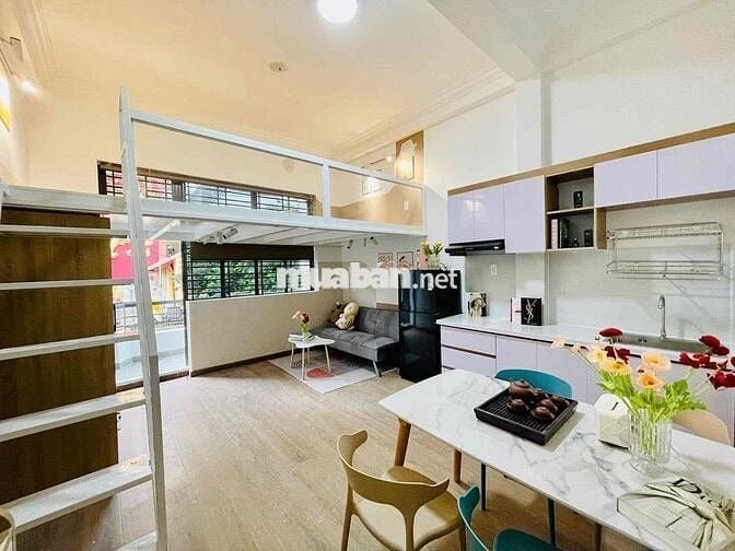 🌈Duplex Mới 100%, Siêu Rộng Ban Công, Thiết Kế Tối Giản Gần Hàng Xanh