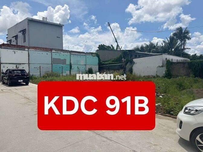 GIÁP KDC 91B - NỀN CUỐI ĐƯỜNG LÊ CHÂN