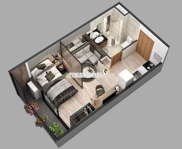 Studio hiếm – View sông San Hô, tầng đẹp | Giá chỉ 2,4xx tỷ bao phí