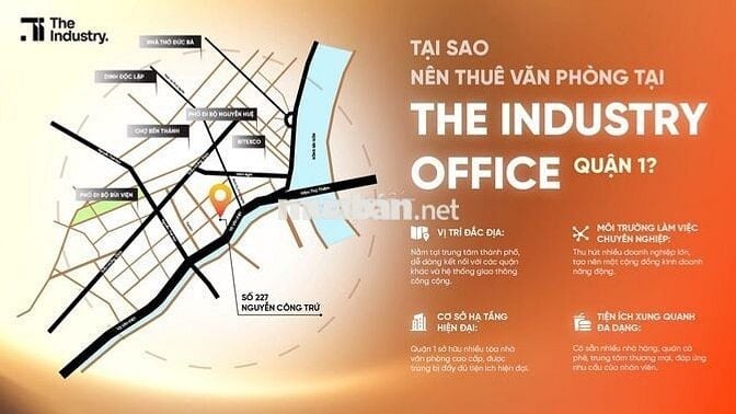 Văn phòng cho thuê tại Q1, HCM, giá cực tốt chỉ 500k/m2