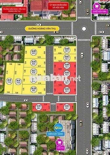 Nhỉnh 1,6 tỷ 80m2 đất full thổ cư, ô tô vào tận đất, dân cư đông đúc